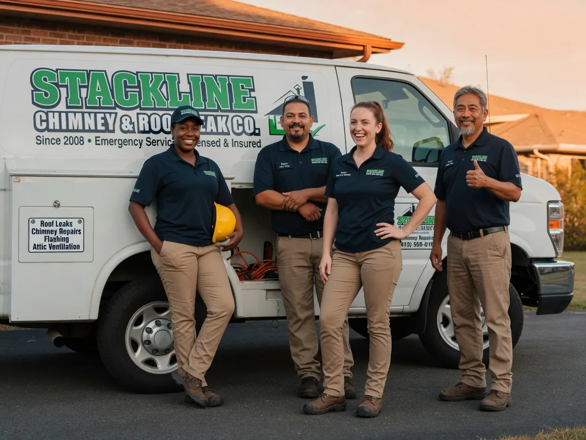 Chimney flashing repair company in Bennett, IA